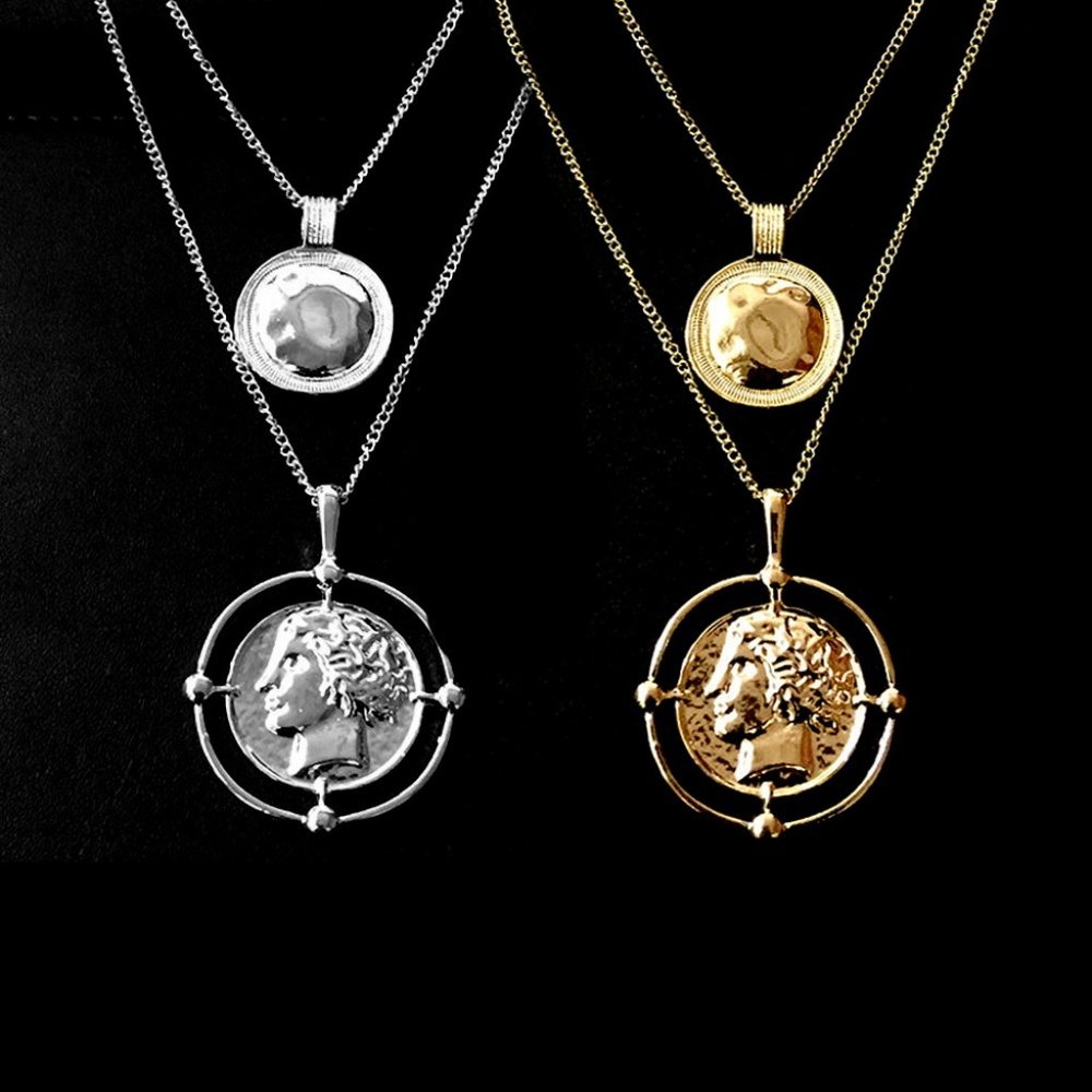Lulu's "Golden Adventures" Boho Layered Necklace - Picture 9 of 12